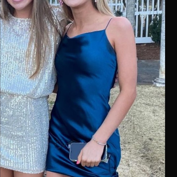 Cinq a Sept Ryder Satin Dress - Picture 3 of 4